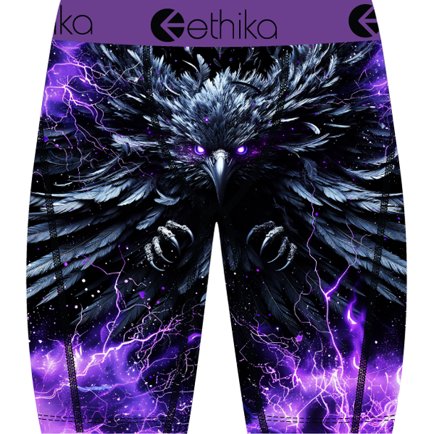 ETHIKA FLOCK-BLACK/PURPLE by Ethika
