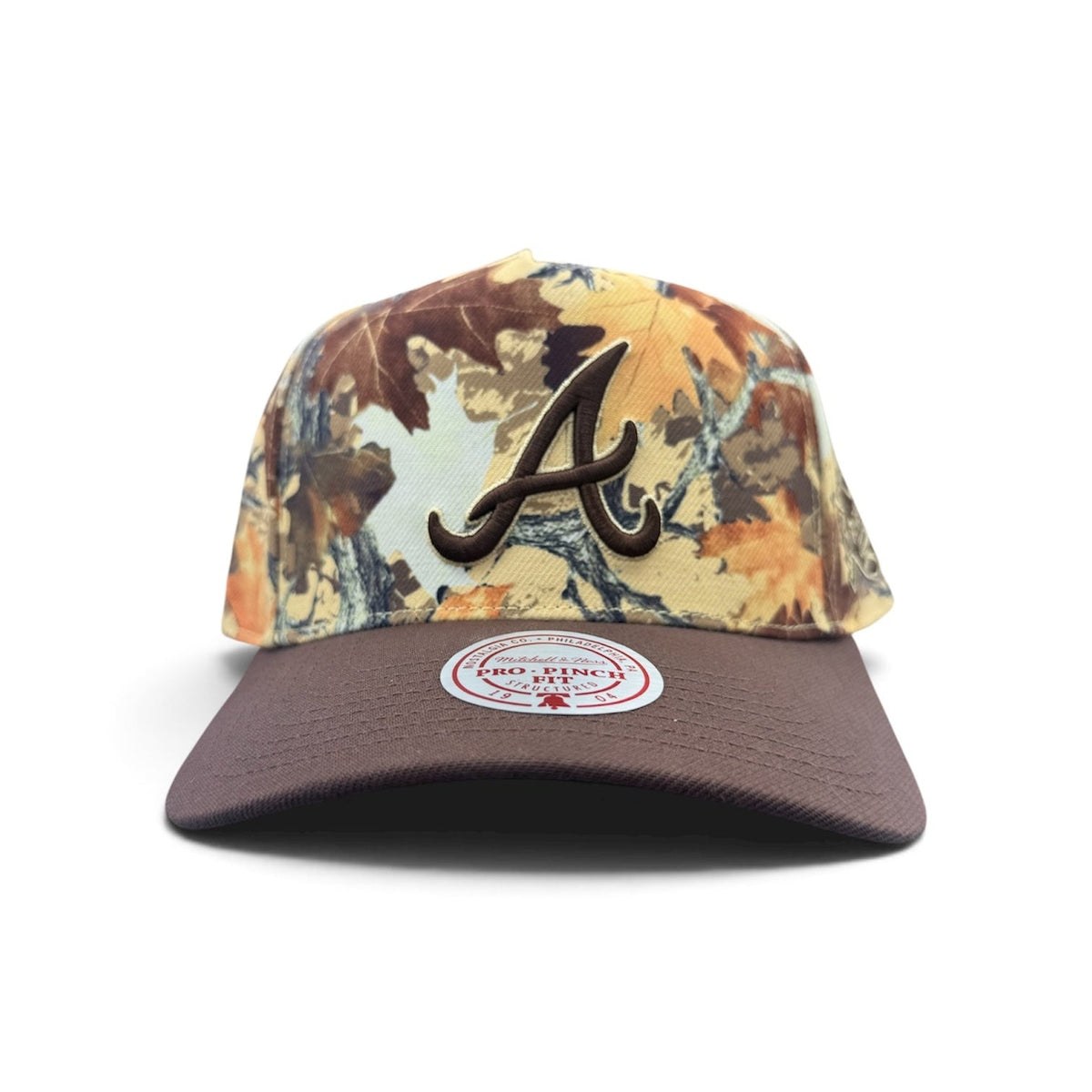 MITCHELL AND NESS MLB CAMO LEAF PRO HATS by Mitchell and Ness