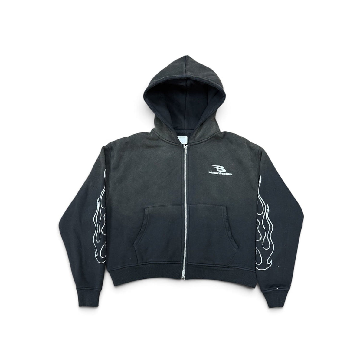LUV ABOMINABLE FIRE FLAME HOODY by LUV ABOMINABLE