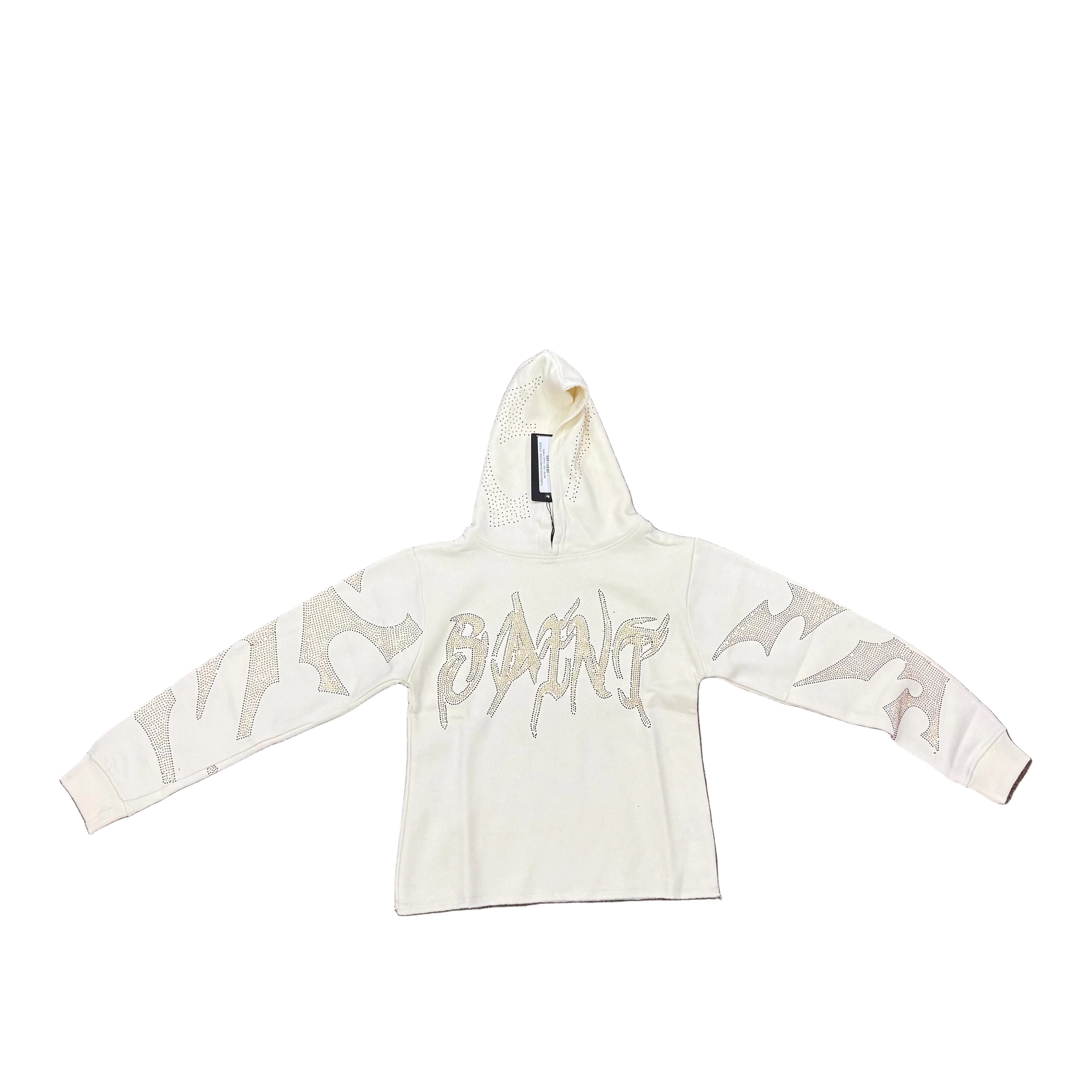 FWRD KIDS RHINESTONE HOODIE by FWRD