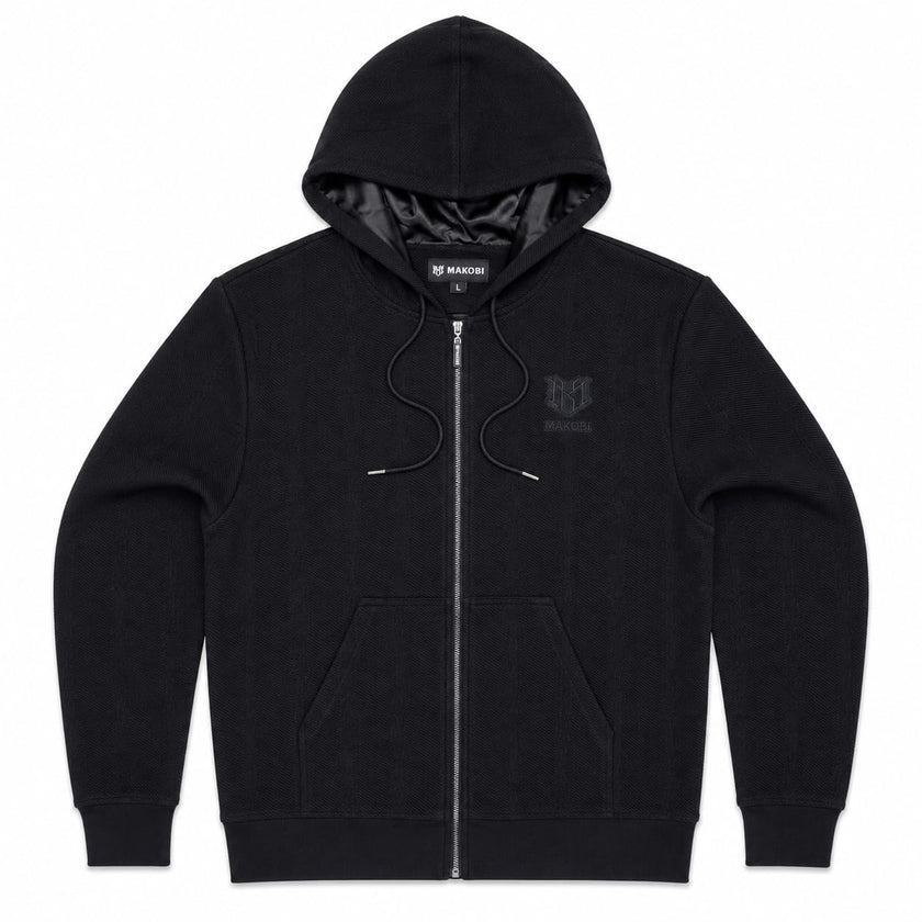 MAKOBI GIANNI JACQUARD HOODIE by Makobi