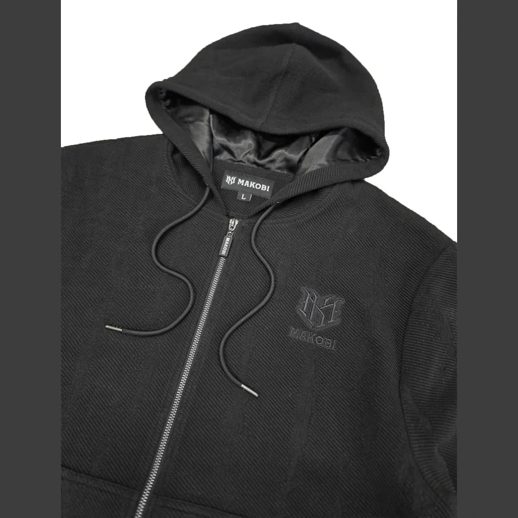 MAKOBI GIANNI JACQUARD HOODIE by Makobi
