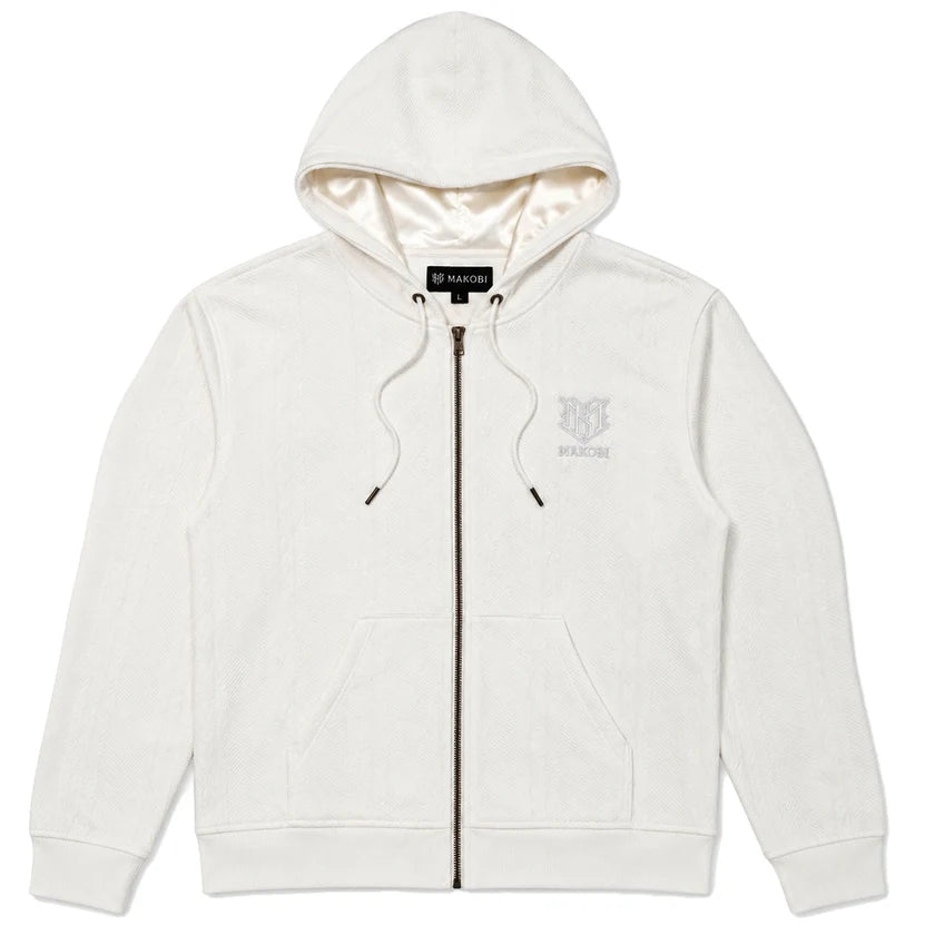 MAKOBI GIANNI JACQUARD HOODIE by Makobi