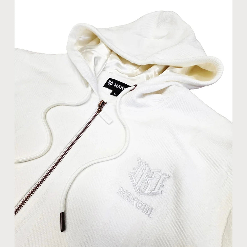 MAKOBI GIANNI JACQUARD HOODIE by Makobi