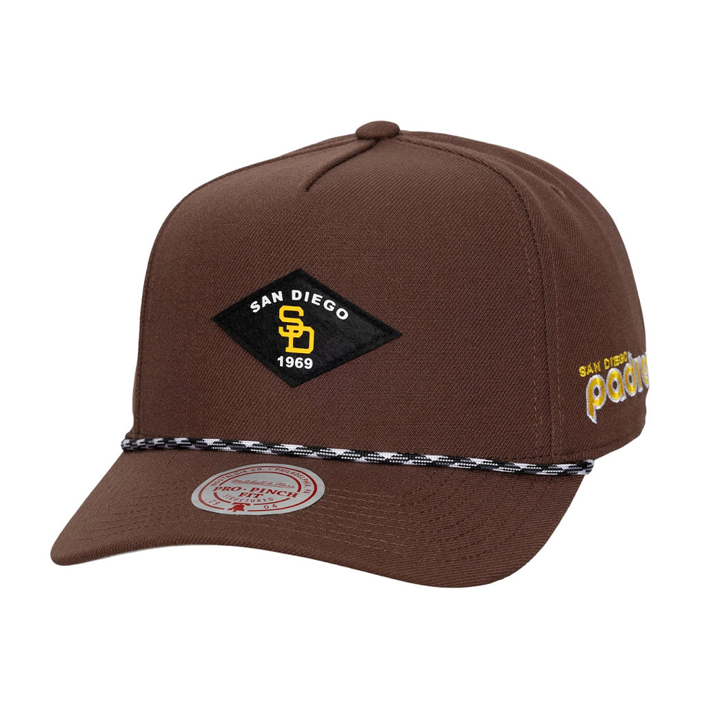 MITCHELL AND NESS SAN DIEGO PADRES HATS by Mitchell and Ness