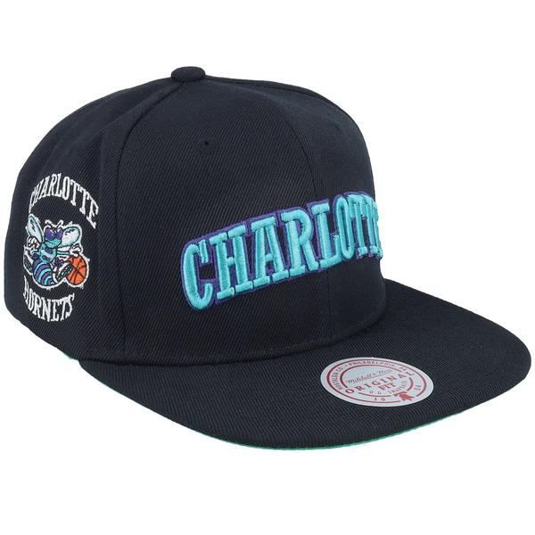 MITCHELL AND NESS HORNETS SNAPBACK by Mitchell and Ness