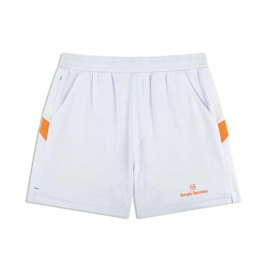 SERGIO TACCHINI SPORT SHORTS-WHITE by Sergio Tacchini