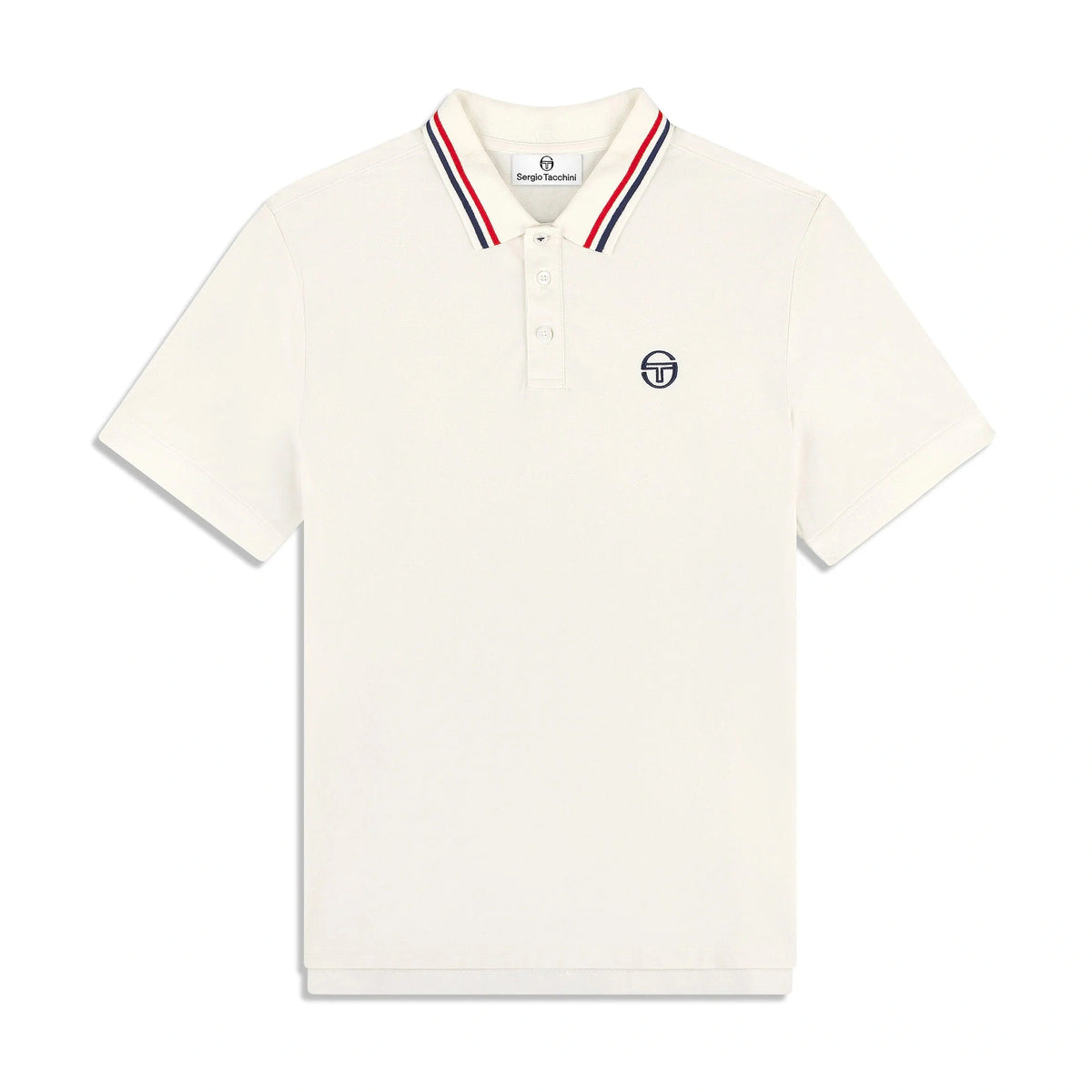 SERGIO TACCHINI PIQUE POLO CREAM by Sergio Tacchini