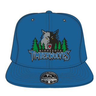 MITCHELL AND NESS HHSF3259-TIMBERWOLVES by Mitchell and Ness