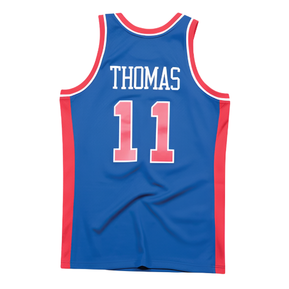 Pistons 88-89 Isiah Thomas Jersey by Mitchell and Ness