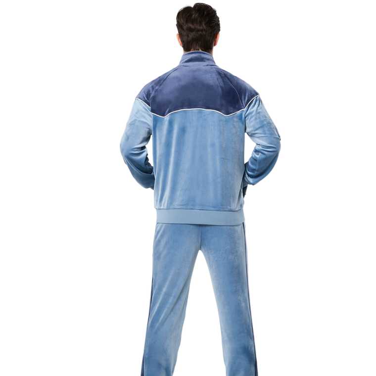 SERGIO TACCHINI CIELO VELOUR TRACK JACKET by Sergio Tacchini