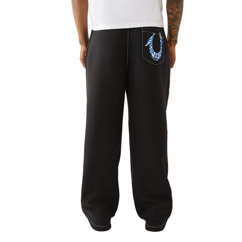 TRUE RELIGION PAINTED HORSESHOE BAGGY T PANTS by True Religion