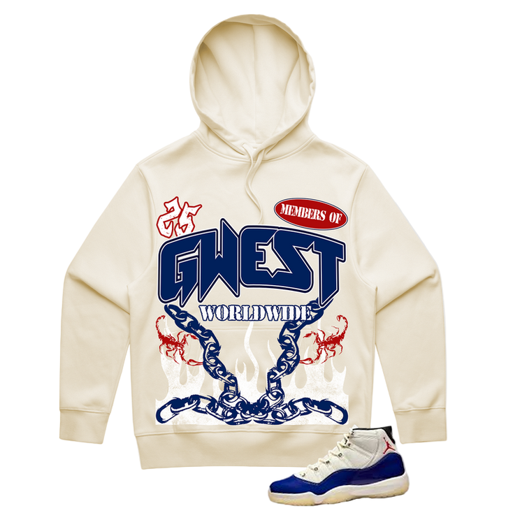 G WEST UNITED FLAMES HOODIE by G-WEST