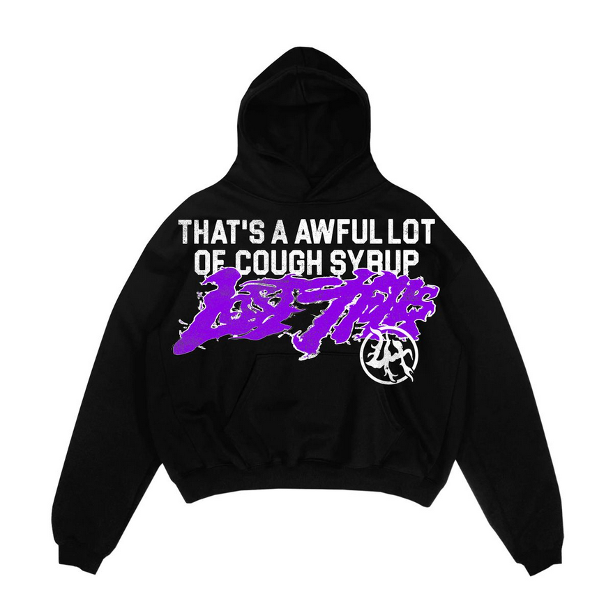LOST HILLS X AWFUL LOT OF COUGH SYRUP HOODIE by Awful Lot Of Cough Syrup
