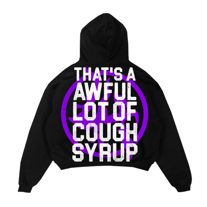 LOST HILLS X AWFUL LOT OF COUGH SYRUP HOODIE by Awful Lot Of Cough Syrup