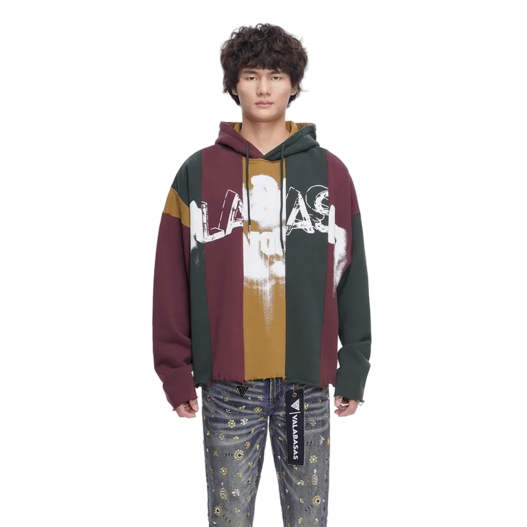 VALABASAS SLIPPED HOODIE by VALABASAS