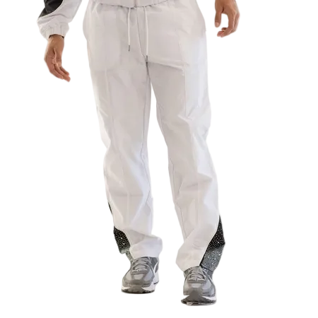 KINDRED KD RHINESTONE NYLON TRACKPANTS by Kindred