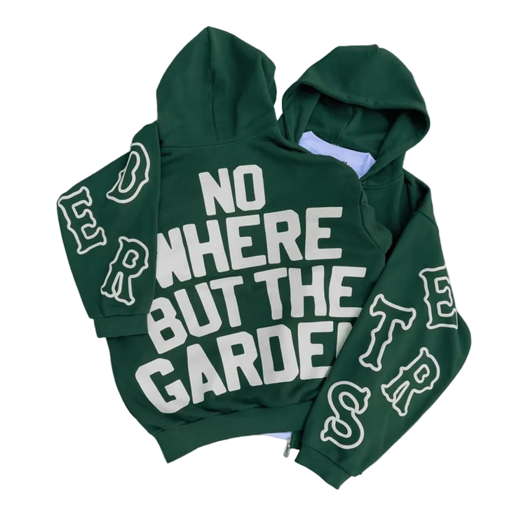 RED LETTERS AT THE GARDEN V2 SCATTERED ZIP UP by RED LETTERS