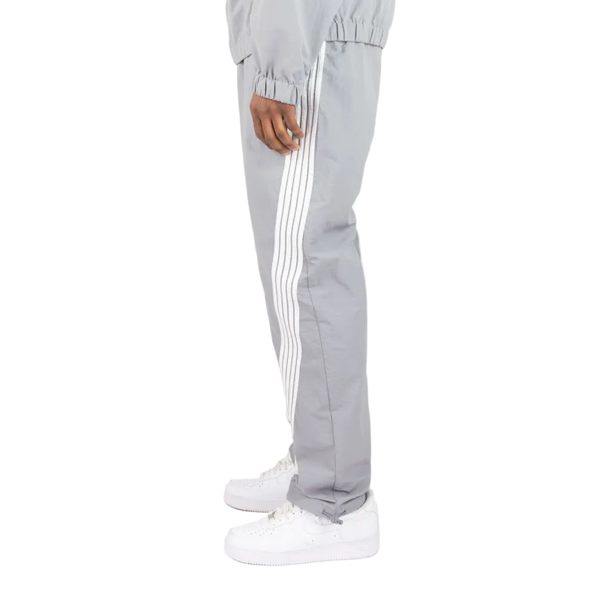 REBEL MINDS STRIPED NYLON PANTS by Rebel Minds