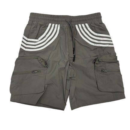 BLACK LIGHT NYLON CARGO SHORTS by Black Light