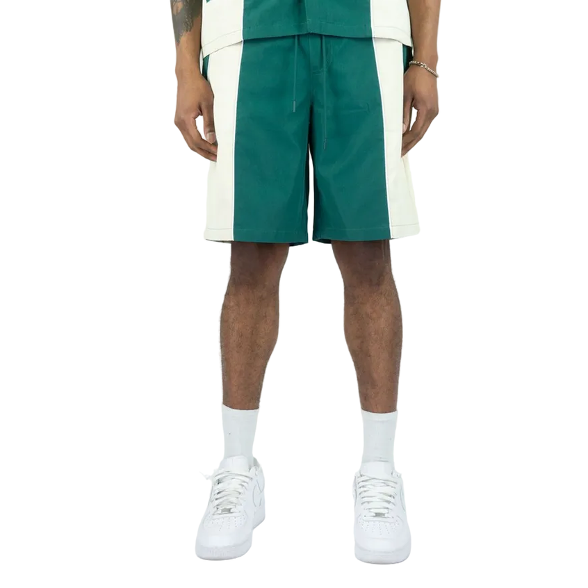 REBEL MINDS HOPKINS PIPING NYLON SHORTS by Rebel Minds