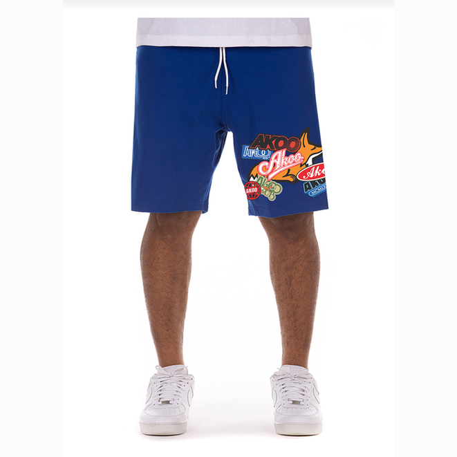 AKOO TRADEMARK COTTON SHORTS by AKOO
