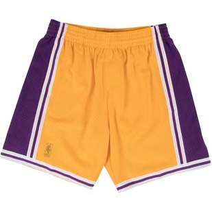 MITCHELL AND NESS MN540B-LAKERS/GOLD by Mitchell and Ness
