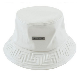 MAKOBI BELLUCCI BUCKET HAT-WHITE by MAKOBI