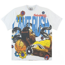 FROST CANT RUSH GREATNESS TEE-WHITE by Frost Originals
