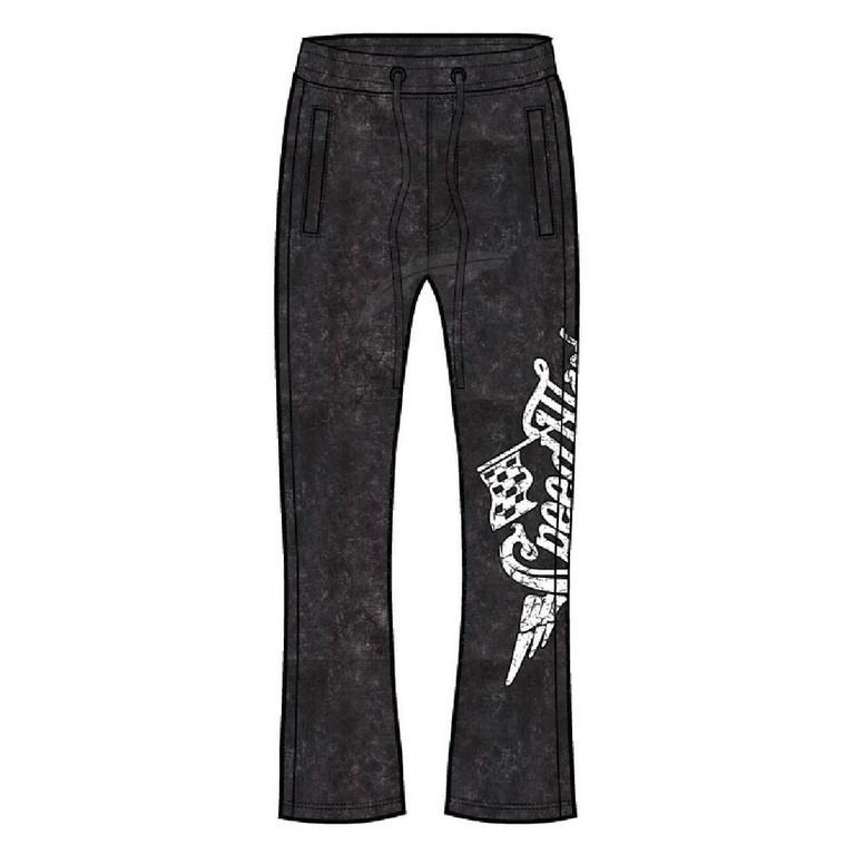 REBEL MINDS BORN TO BE STACKED PANTS by Rebel Minds