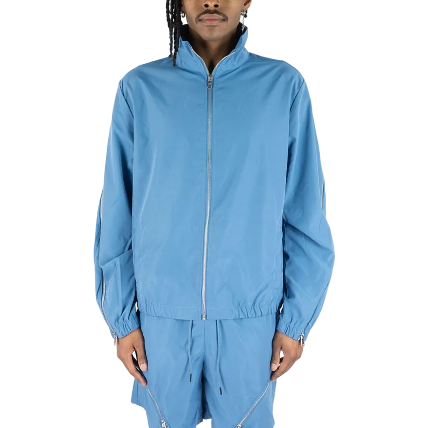 REBEL MINDS ZIPPER WINDBREAKER JACKET by Rebel Minds