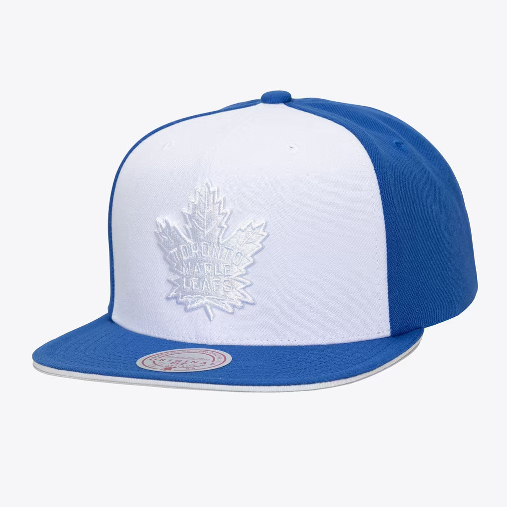 MITCHELL & NESS TORONTO MAPLE LEAFS COLOR POP SNAPBACK HAT by Mitchell and Ness