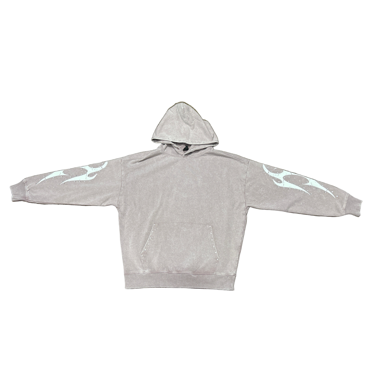 REBEL MINDS TRIBAL MINERAL OVERSIZED HOOIDE by Rebel Minds