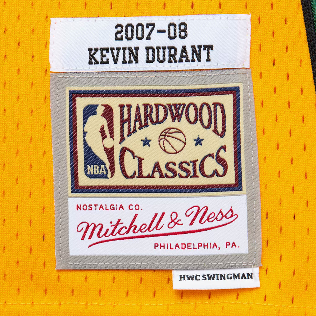 MITCHELL & NESS 2007 SEATTLE SUPERSONICS KEVIN DURANT ALTERNATE JERSEY by Mitchell and Ness