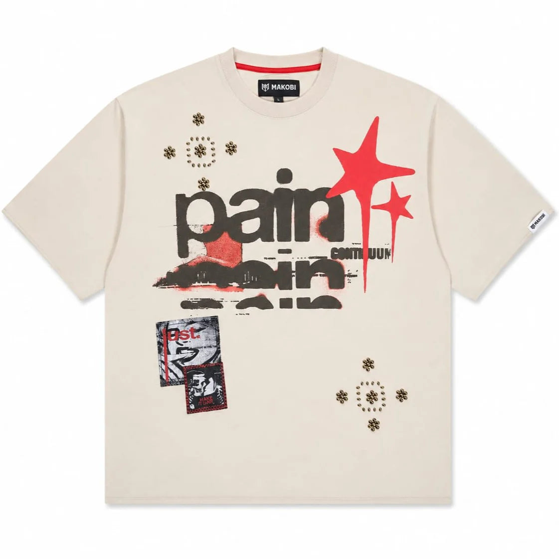 MAKOBI PAIN TEE by Makobi