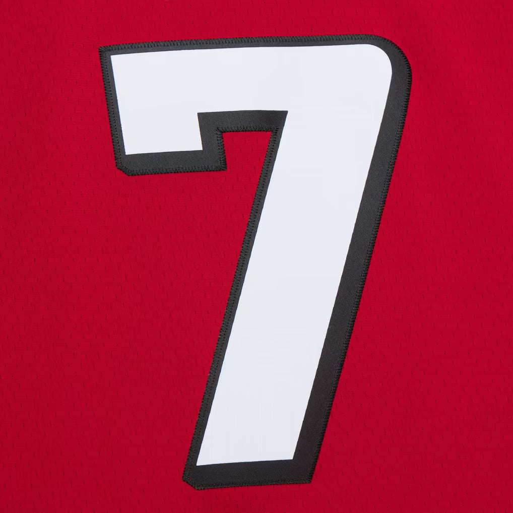 MITCHELL & NESS 2003 MICHAEL VICK SCARLET FALCONS JERSEY by Mitchell and Ness