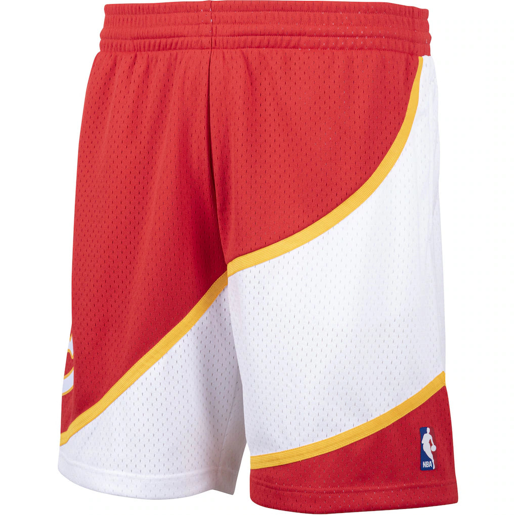 HAWKS (86) SWINGMAN SHORTS by Mitchell and Ness