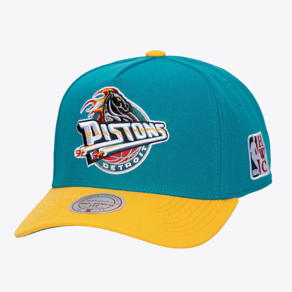 MITCHELL AND NESS NBA PISTONS HATS by Mitchell and Ness