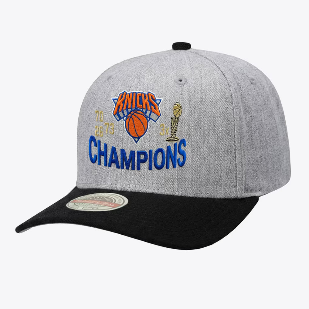 MITCHELL & NESS NEW YORK KNICKS NBA CHAMPIONS TROPHY HAT by Mitchell and Ness