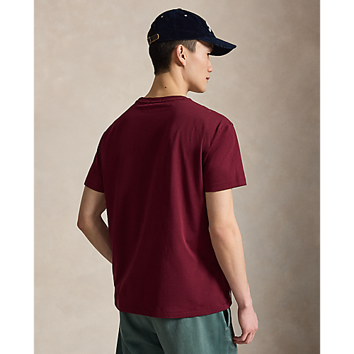 RALPH LAUREN SHORT-SLEEVE KNIT HERITAGE POLO CREST TEE by Ralph Lauren