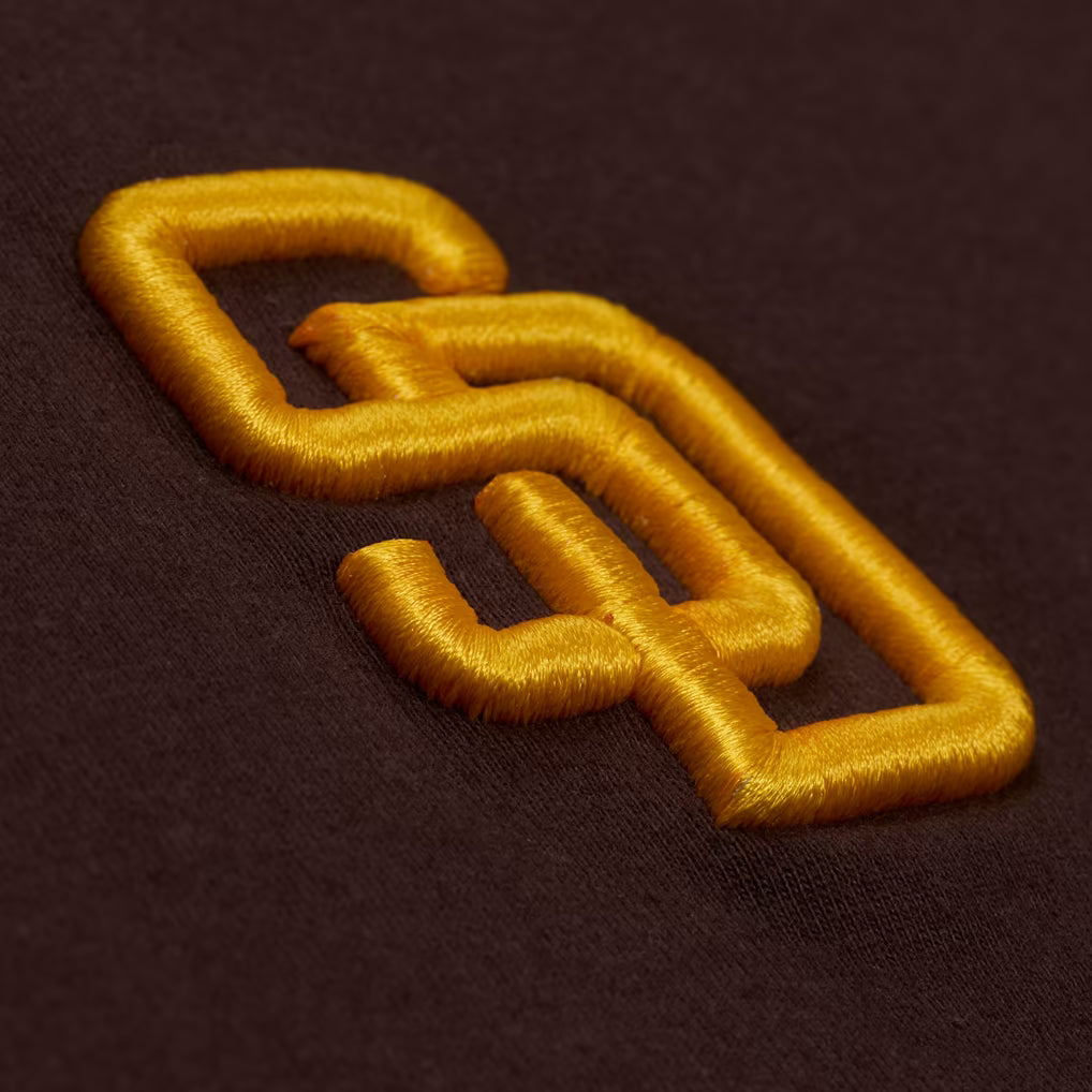 Mitchell & Ness San Diego Padres Brown Insignia Premium T-Shirt by Mitchell and Ness