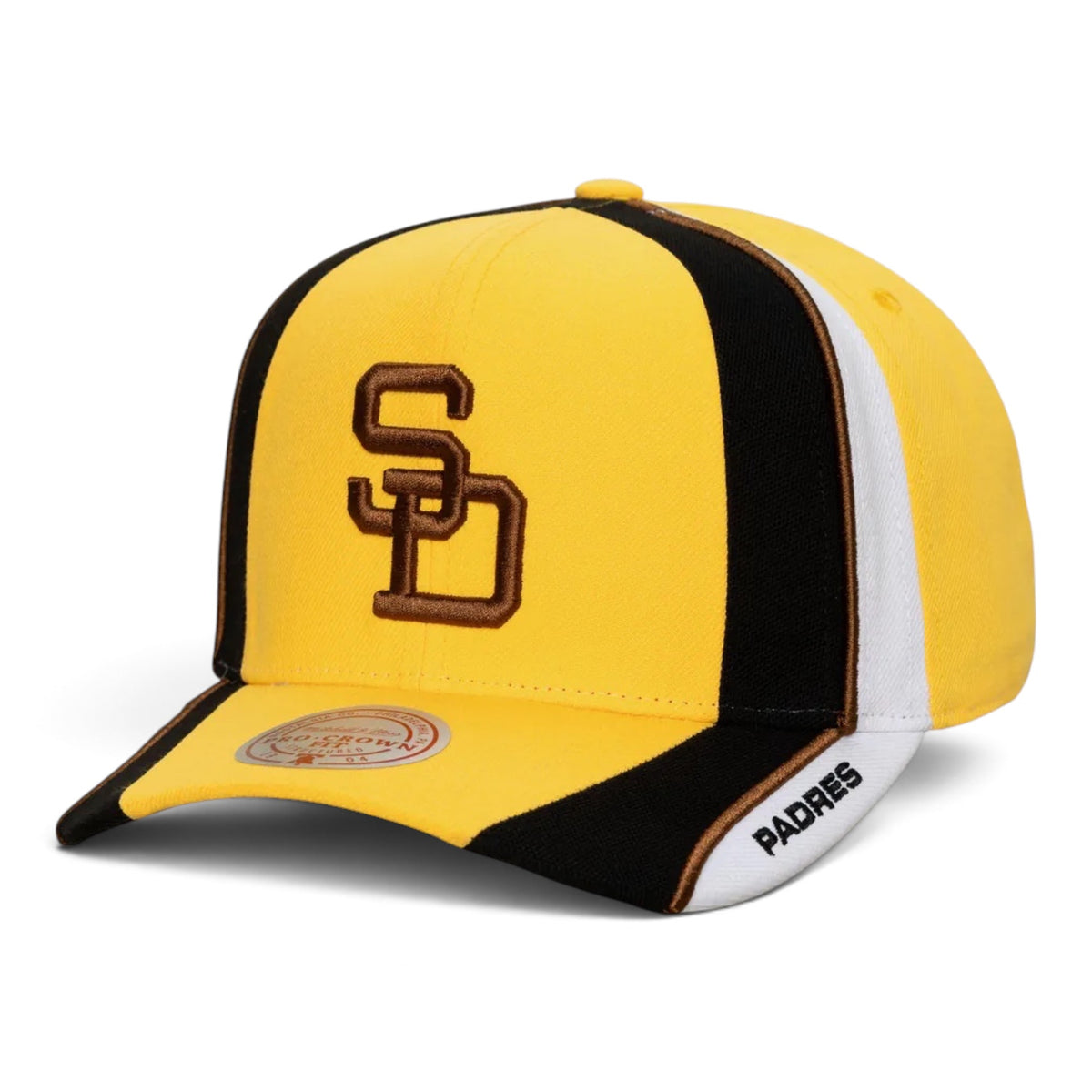 MITCHELL AND NESS SAN DIEGO PADRES 404 CLUB DOWNFORCE PRO HAT by Mitchell and Ness
