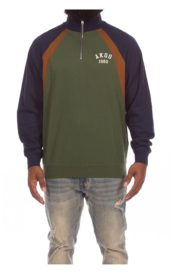 AKOO BETHUNE KNIT QUARTERZIP by AKOO