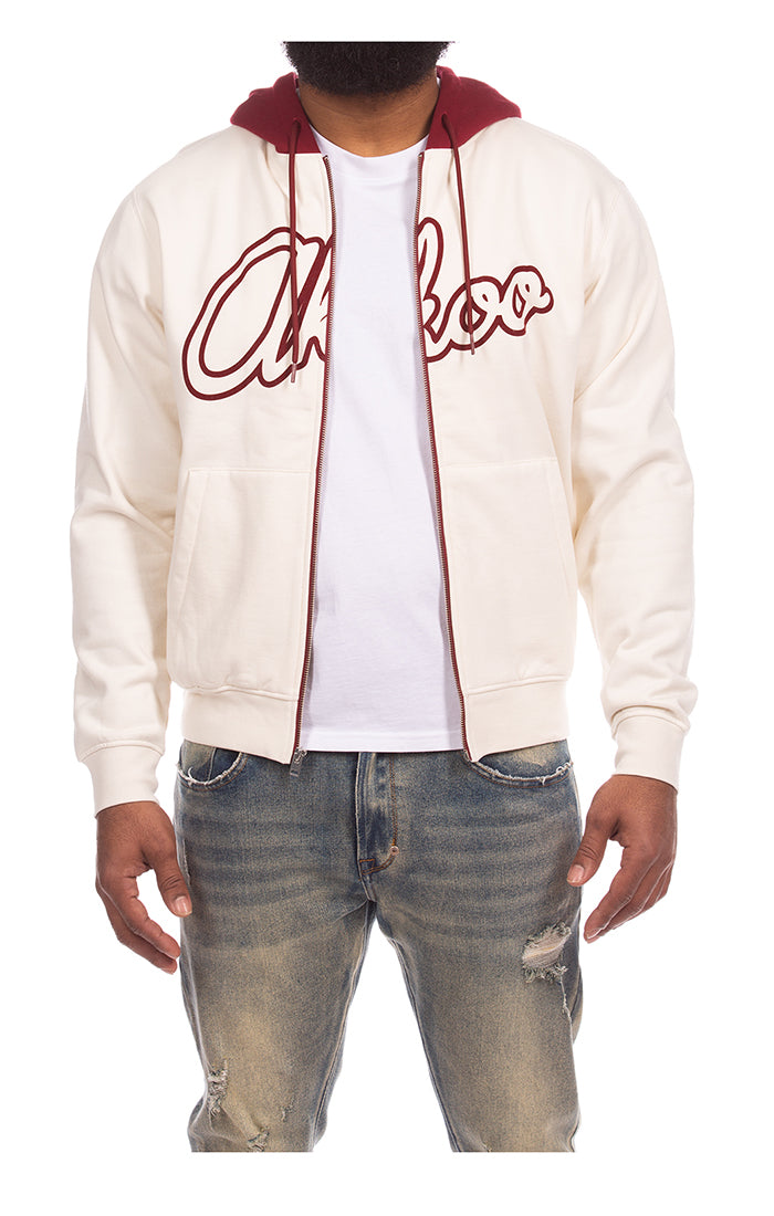 AKOO LOGO ZIP HOODIE by AKOO