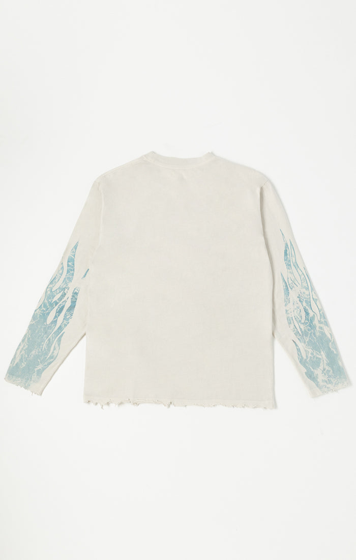 BLDG4 LIGHTNING LONGSLEEVE KNIT TEE by BLDG4