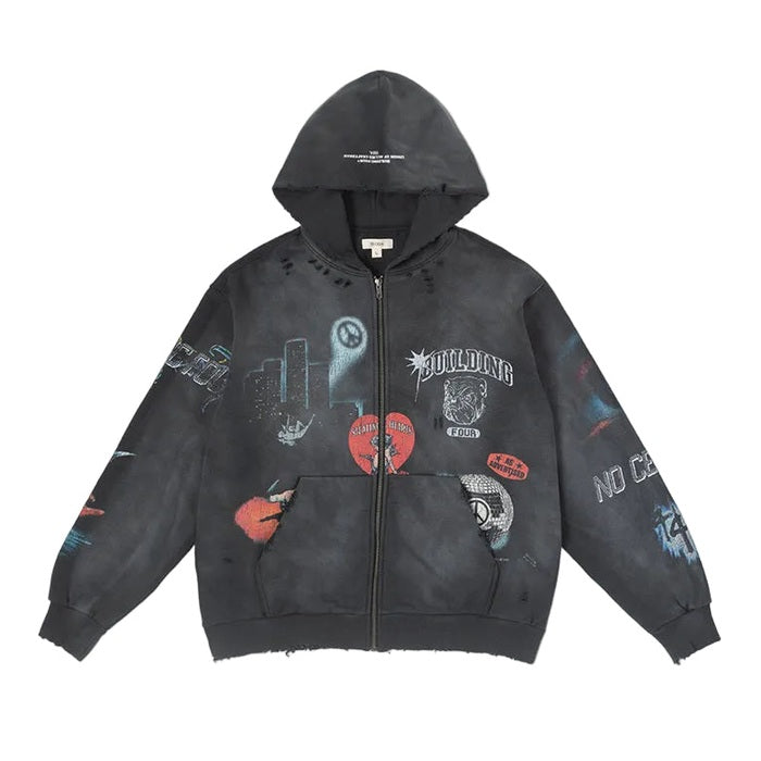 BLDG4 CLADDING HOODIE by BLDG4