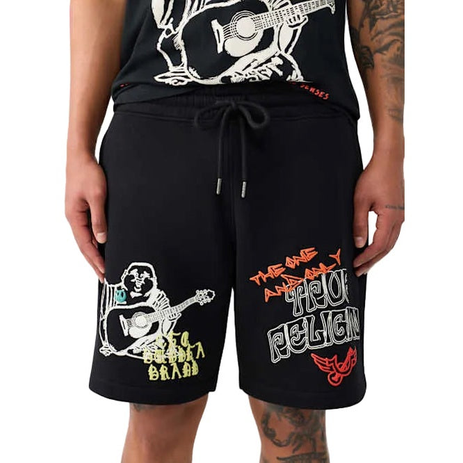 TRUE RELIGION SKETCHED LOGO FLEECE SHORT by True Religion