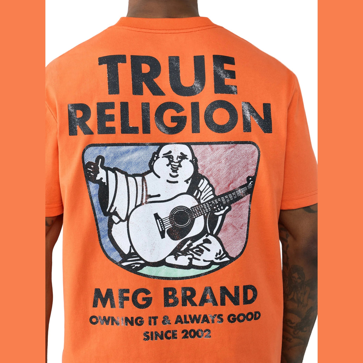 TRUE RELIGION BUDDHA MFG TEE by True Religion