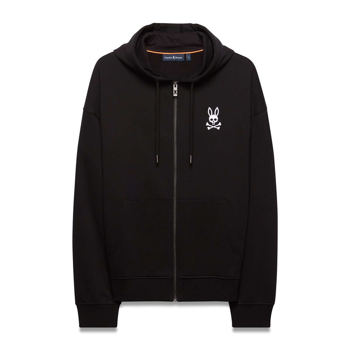 PSYCHO BUNNY HAIDEN RELAXED BUSHED ZIP HOODIE by Psycho Bunny