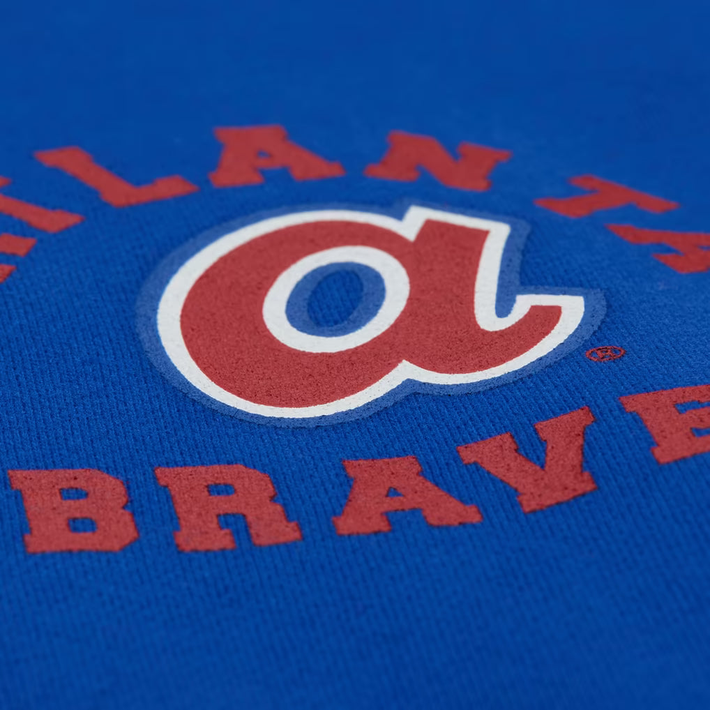 MITCHELL & NESS BRAVES CREWNECK SWEATSHIRT by Mitchell and Ness
